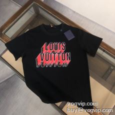ルイ ヴィトン LOUIS VUITTON 2024HOT新作登場 半袖Tシャツ 優しいフィット感 2色可選 コピーブランド セレブ愛用の超人気商品