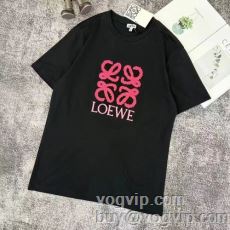 ロエベ LOEWE 2024夏季 半袖Tシャツ レディース 3色可選 スーパーコピー n級品 注目のアイテム