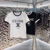 スーパーコピー信用できるサイト 2024春夏新作 セリーヌ CELINE レディース 半袖Tシャツ 2色可選 入手困難！