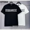 スーパーコピーサイト 2024夏季 汗を吸ってすぐ乾き ディースクエアード DSQUARED2 半袖Tシャツ 2色可選 スタイルアップ効果