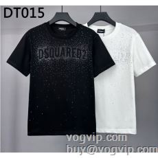 2024新品 2年以上連続１位獲得 ディースクエアード DSQUARED2 吸汗速乾 半袖Tシャツ ブランド コピー 2色可選