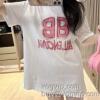 バレンシアガ BALENCIAGAコピーブランド 2024年モデル入荷 レディース 半袖Tシャツ 2色可選 人気ブランド 