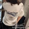 スタイリッシュな印象 2024最新入荷 バレンシアガ BALENCIAGA ブランドコピー専門店 レディース 半袖Tシャツ 快適 無地 薄手 涼しい 3色可選