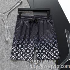 抜群な楽チン感ある大定番 ルイ ヴィトンブランド 偽物 通販 ショートパンツ ビーチパンツ LOUIS VUITTON 2024春夏季超人気