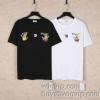 高級感溢れるデザイン 2024最新入荷 オフホワイト OFF-WHITE スーパーコピー 流行に関係なく長年愛用できる 半袖Tシャツ 2色可選