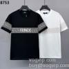 人気販売中 フェンディコピー 半袖Tシャツ 2色可選 FENDI 2024お買い得高品質 通気性に優れた
