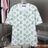 LOUIS VUITTON 2024春夏 優しいフィット感 ルイ ヴィトンコピー ブランド 半袖Tシャツ 肌触りのいい