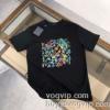 2024爆発的通販 ルイ ヴィトンブランド コピー 落ち着いた感覚 LOUIS VUITTON Tシャツ メンズ 半袖 シンプル 大きいサイズ 半袖Tシャツ 2色可選