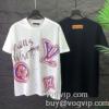 大人っぼい ルイ ヴィトンスーパーコピー LOUIS VUITTON 半袖Tシャツ 吸汗 速乾 カジュアル 涼しい 快適 2色可選 2024爆発的通販