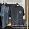 クロムハーツ 人気商品 半袖Tシャツ 2色可選 CHROME HEARTS ブランド コピー 2024春夏新作 肌に馴染みやすい