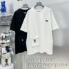 プラダ PRADA ブランドコピー 2024 2色可選 半袖Tシャツ 人目を惹くデザイン
