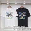 抜群の雰囲気が作れる! ルイ ヴィトン 半袖Tシャツ LOUIS VUITTONスーパーコピー 激安 2024秋冬季超人気 着心地満点 2色可選