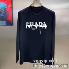 機能性も備えたアイテム プラダ PRADA スーパーコピー 激安 2024新作登場 高級感漂わせる 長袖Tシャツ 2色可選