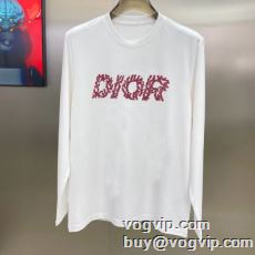 2024HOT100%新品 極上の着心地 ディオール DIOR コピー ブランド 肌触りの良い柔らかな質感 長袖Tシャツ 2色可選
