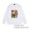 バレンシアガ 2024新款 BALENCIAGA コピー ブランド 縦には伸びにくい 長袖Tシャツ 2色可選 上品上質