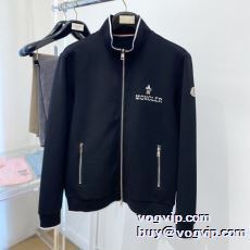 スーパーコピー 激安 お洒落な存在感 モンクレール MONCLER ブルゾン メンズ ジャンパー アウター 軽量 薄手 パーカー 2色可選 2024全国無料セール