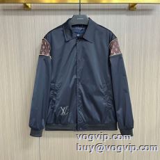 絶大な人気を誇る ルイ ヴィトン LOUIS VUITTONブランドコピー 2024数量限定定番 メンズ 秋 秋服 ジャケット 冬 ブルゾン コート