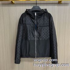 柔らかな質感 ルイ ヴィトン LOUIS VUITTON 優しく柔らかな肌触り ブルゾン コート ブランドコピー代引き専門店 2024数量限定定番