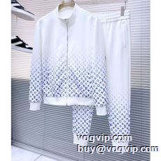 機能性?耐久性抜群 コピー ルイ ヴィトン LOUIS VUITTON 暖かい おしゃれ 大人 着痩せ 上品 新品 ジャージセット 上下セット 2024超人気新品