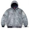 人気商品 Supreme HJR TROMPE L'OEIL HOODED WORK JACKET 2025お買い得高品質 シュプリームコピー ブランド 綿入れ 高レベルの保温性