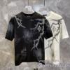 BALENCIAGA ブランドスーパーコピー コーデ 知的なムードを演出 バレンシアガ 半袖Tシャツ 2色可選 2025春夏季