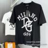 2025数量限定定番 ドルチェ＆ガッバーナ Dolce&Gabbana スーパーコピー 半袖Tシャツ 2色可選 着心地抜群
