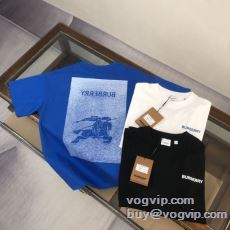 VOGブランドスーパーコピー 2025品質保証100%新品 半袖Tシャツ 3色可選 バーバリー BURBERRY コーデ 知的なムードを演出