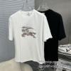 柔らかな質感 半袖Tシャツ 高品質なスーパーコピー商品 バーバリー BURBERRY 2025春夏 2色可選