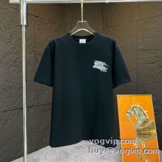 2025最安値定番 バーバリー ブランドスーパーコピー 半袖Tシャツ 2色可選 ファッション 人気