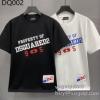 半袖Tシャツ 2025最新入荷 ディースクエアード ブランドコピー 2色可選 選べる極上