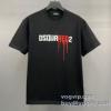 2025お得100%新品 半袖Tシャツ ディースクエアード DSQUARED2 コピー ブランド 2色可選 極上の着心地