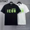 オリジナル ディースクエアード DSQUARED2 ブランドコピー 2025品質保証高品質 半袖Tシャツ 2色可選