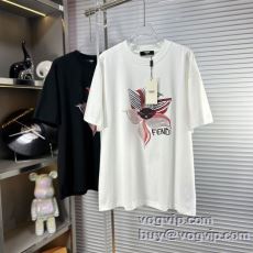 フェンディ スーパーコピー 2025最新入荷 半袖Tシャツ 2色可選 大人気アイテム！入手困難
