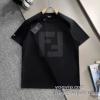 一味違うケーブル編みが魅力満点 ブランド 偽物 通販 フェンディ FENDI 半袖Tシャツ 2色可選 2025春夏季超人気