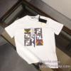 海外セレブ定番愛用 フェンディ 2025人気セール新作 FENDI 偽物ブランド 半袖Tシャツ 2色可選