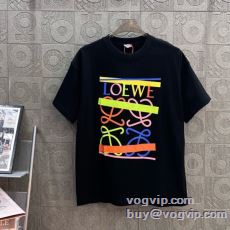 半袖Tシャツ ロエベ LOEWE スーパーコピー 2025お得定番 3色可選 コーデ 知的なムードを演出