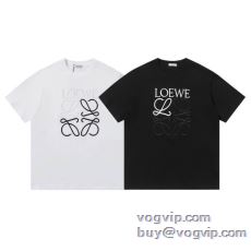 半袖Tシャツ 2色可選 ロエベ LOEWE 2025品質保証...