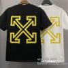 オフホワイト ブランドコピー 選べる極上 半袖Tシャツ 2色可選 2025爆買い豊富な