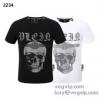 PHILIPP PLEIN 偽物ブランド 2025お買い得高品質 フィリッププレイン 半袖Tシャツ 2色可選 洗練を十分に演出する