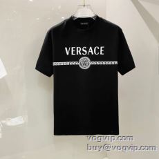 半袖Tシャツ ヴェルサーチ 偽物ブランド 2025春夏季 2色可選 おしゃれに絶大な人気