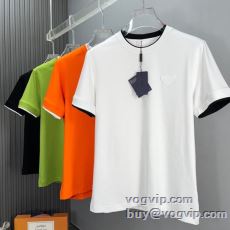 半袖Tシャツ 4色可選 プラダ...