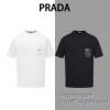 プラダ PRADA 半袖Tシャツ 2色可選 存在感のある ブランドスーパーコピー 激安専門店 2025新品本物