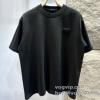 ブランドスーパーコピー 【人気ブログ掲載】 プラダ PRADA 半袖Tシャツ 2色可選 2025人気定番品質保証