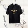 海外セレブ定番愛用 スーパーコピー n級品 プラダ PRADA 2025品質保証100%新品 半袖Tシャツ 2色可選