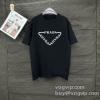 今からの季節にピッタリ！ 最高N級ブランドコピー プラダ PRADA 2025驚きの破格値安い 半袖Tシャツ 2色可選