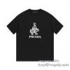 お買い得品 半袖Tシャツ ブランドコピー激安販売 プラダ PRADA 2025激安大特集 2色可選