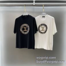 魅力ファッション ルイ ヴィトン コピー ブランド 半袖Tシャツ 2色可選 2025年モデル入荷