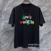 売れ筋！ 半袖Tシャツ 2色可選 ブランドスーパーコピー ルイ ヴィトン LOUIS VUITTON 2025新作入荷格安 LV289