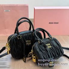 【激安】 ミュウミュウ ブランドコピー 2025年モデル入荷 WBAGMIU001 ハンドバッグ 6色可選