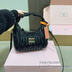 SALE開催 ショルダーバッグ ハンドバッグ ミュウミュウ コピー 2025年モデル入荷 WBAGMIU003 4色可選